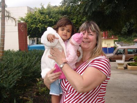 Leah et sa mami