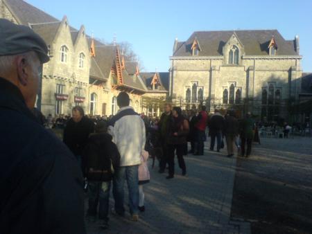 ballade en famille a Maredsous