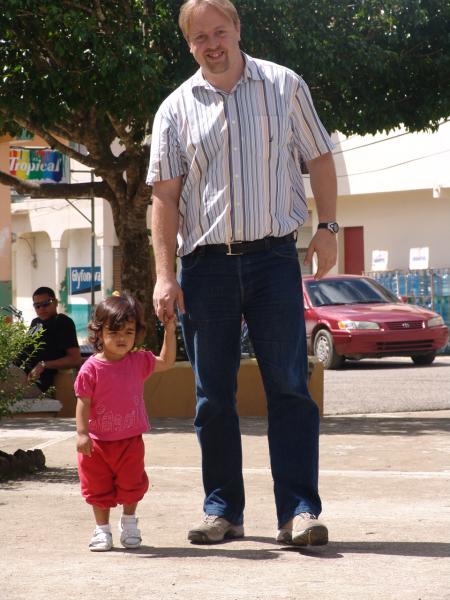 Leah et son papa