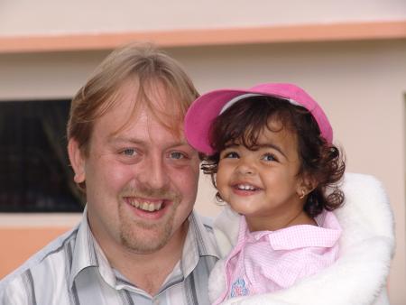 Leah et son papa