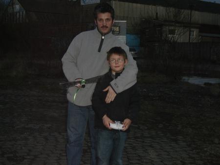 Quentin et son papa