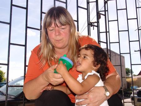 leah et sa mami