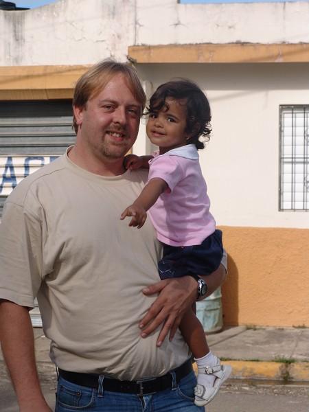 Leah et son papa