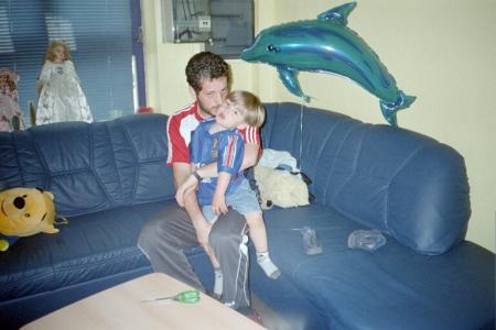 Quentin et son papa
