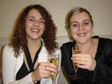 ma cousine et moi réveillon 2006