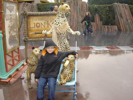 Quentin à disney land paris