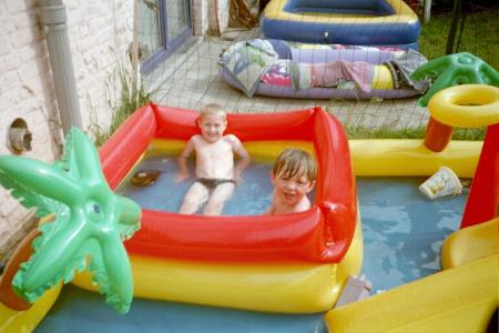 Quentin et son cousin Maximillien