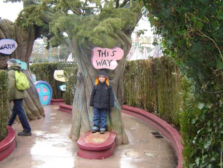Quentin à disney land paris