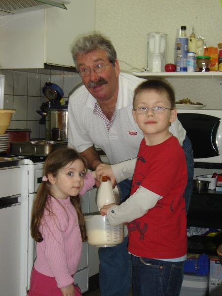 les enfants et nono