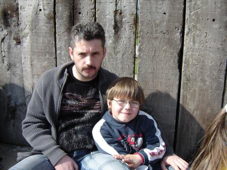 Quentin et son papa à aywaille