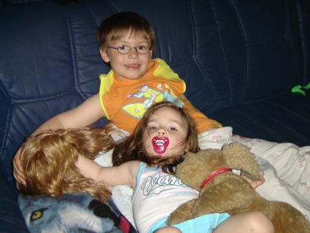 Mes enfants et poupée