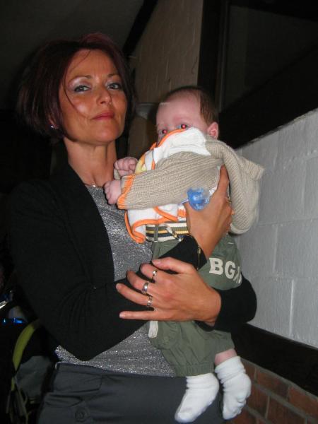 Mathéo et sa maman