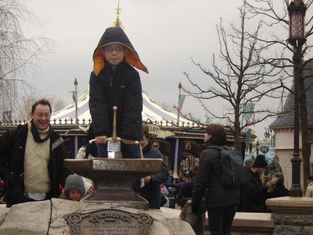 Quentin à disney land paris