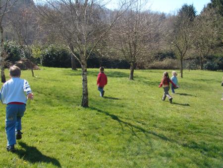 la chasse aux oeufs a commencé