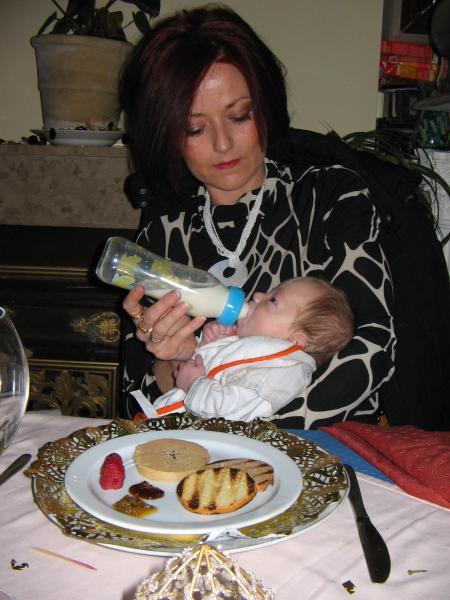 Mathéo et sa maman