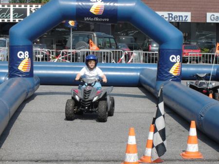 Quentin en quad