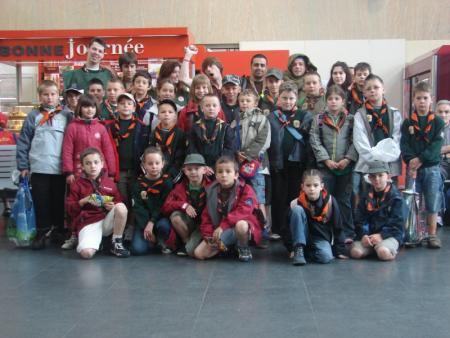 départ au camp 2008