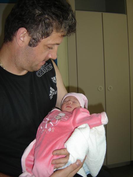 Tracy et son papa