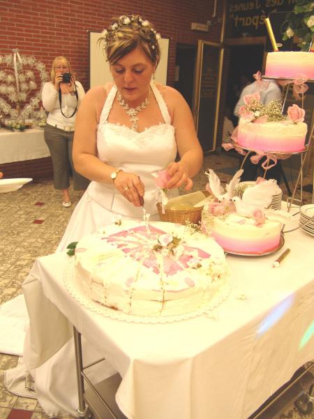 découpage du gateau