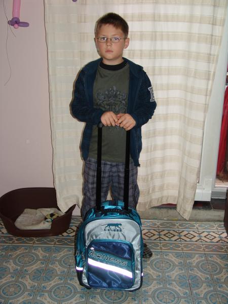 quentin pret pour la rentrés des classes
