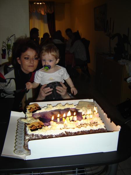 Matheo et sa maman