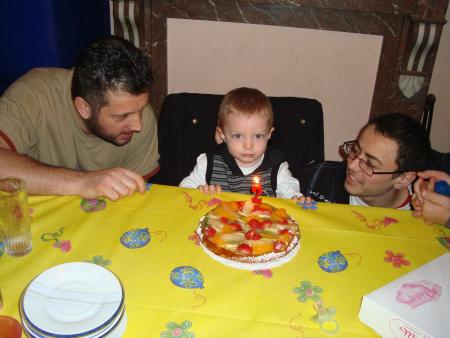 Matheo fête c'est 2 ans
