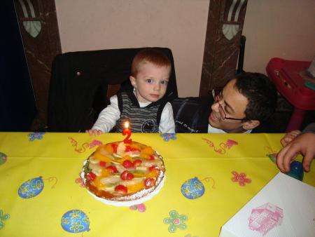 Matheo fête c'est 2 ans